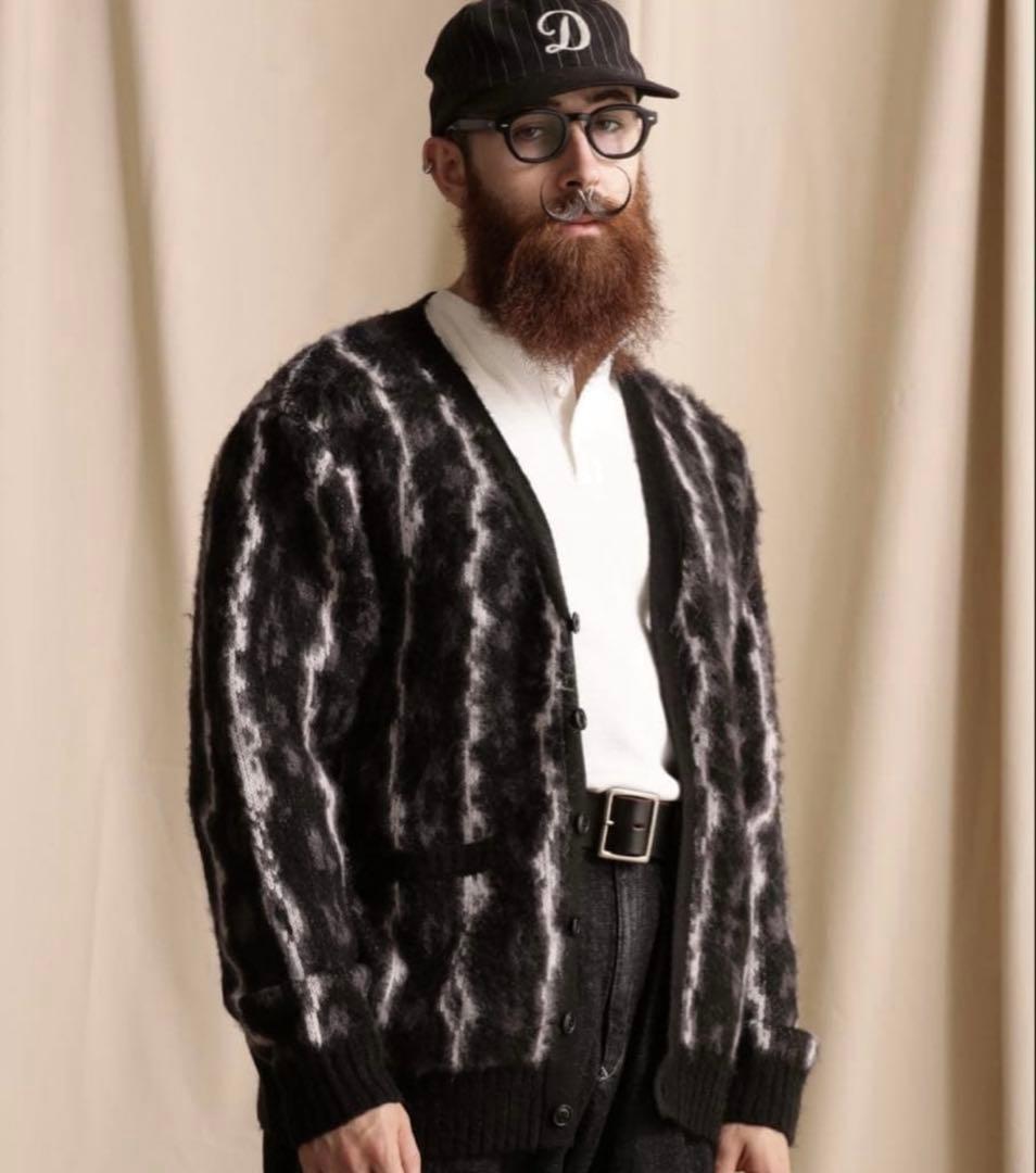 Schott(ショット) シャギーニットカーディガン