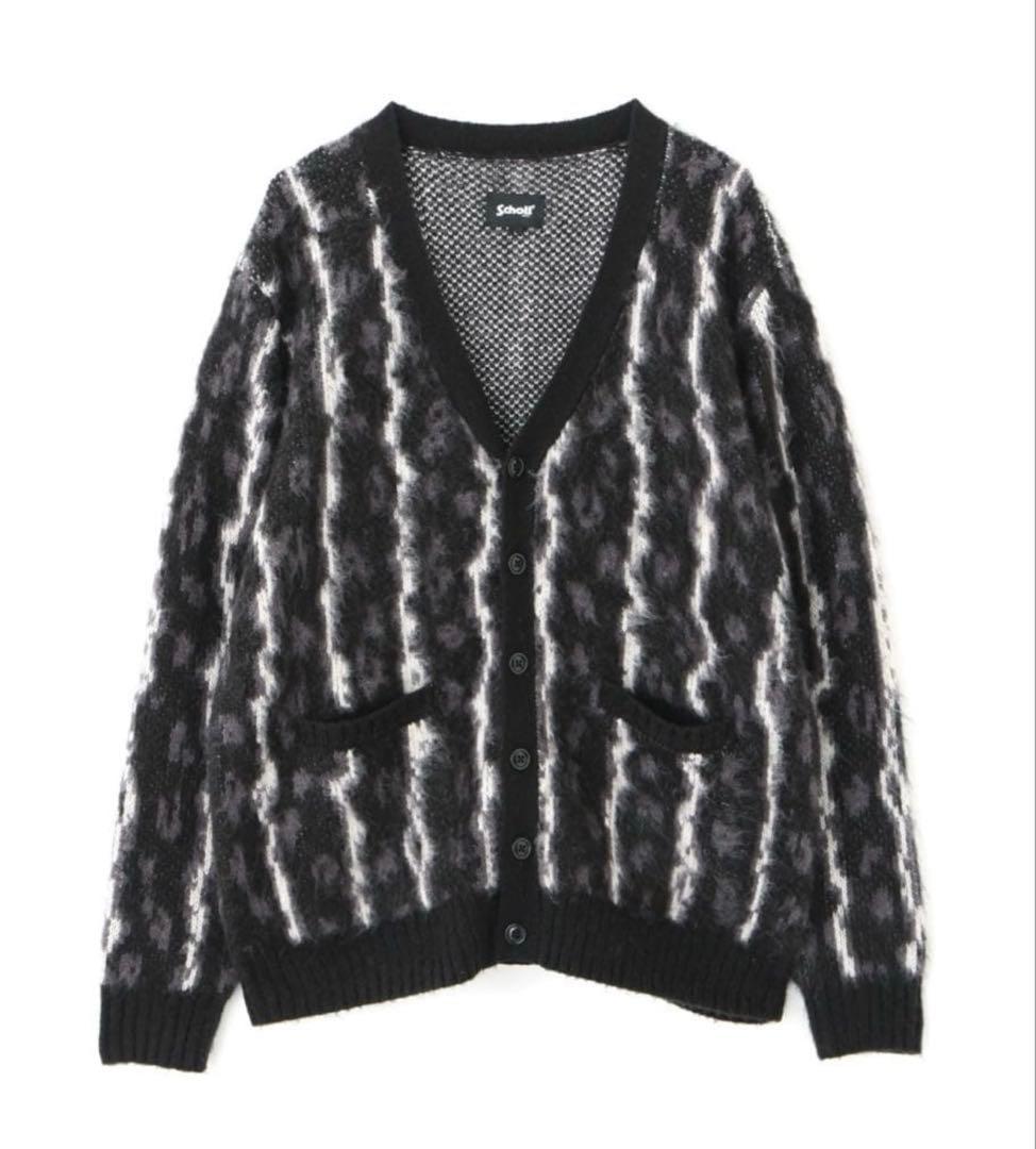 Schott(ショット) シャギーニットカーディガン