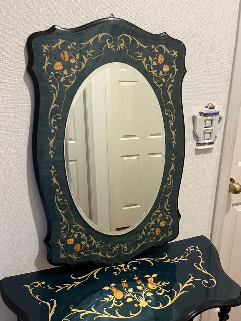 アクア ❣️ITALY ドマン コンソール 象嵌細工