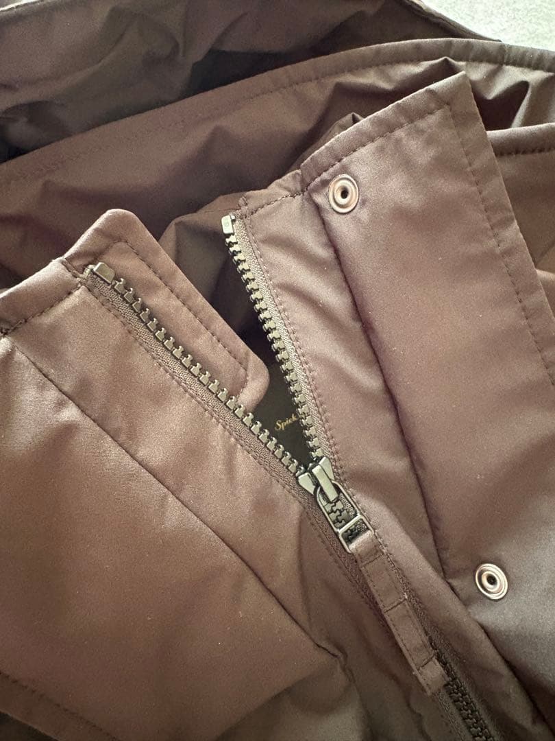 新品未使用Spick and Span2WAY撥水ダウンハーフコート34