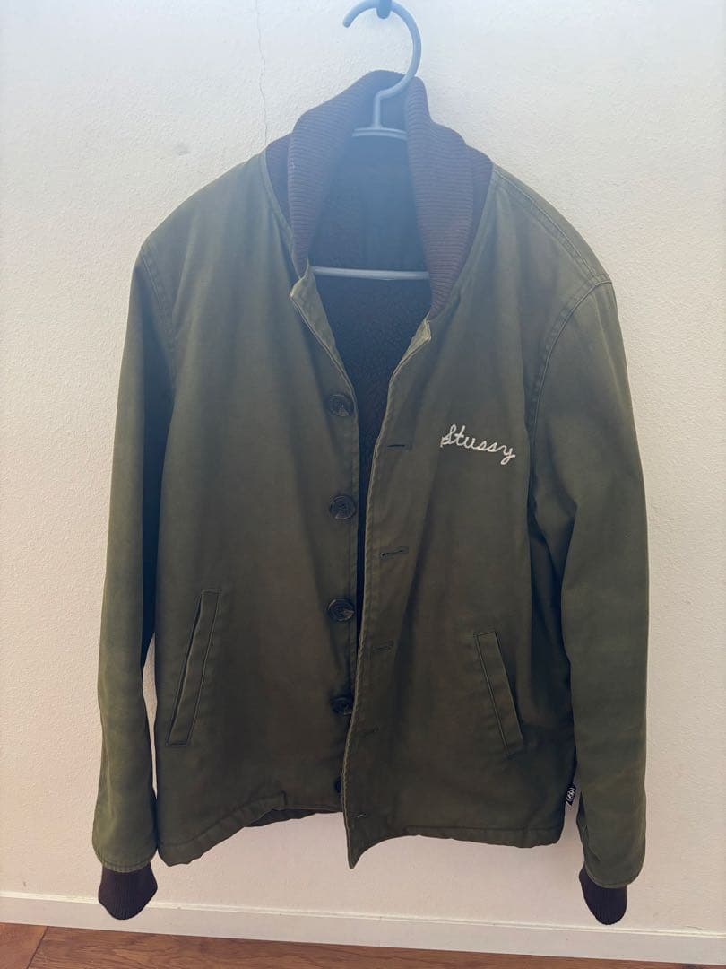 Stussy ステューシー ジャケット ミリタリー 裏ボア
