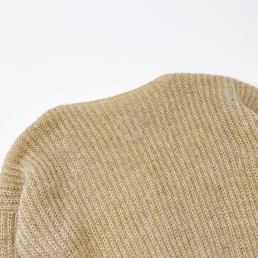 Atelier d’antan アトリエダンタン モヘア ニット ベージュ