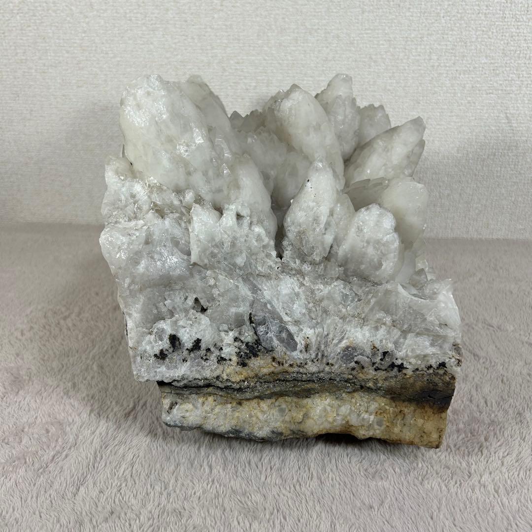 水晶クラスター　白水晶　原石　天然石【特大　約21kg】