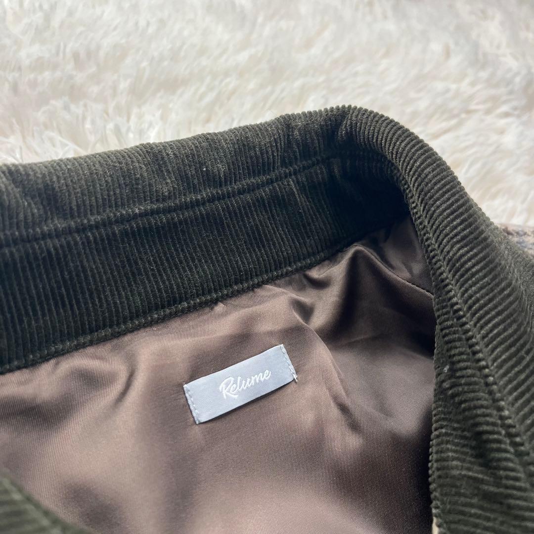 JOURNAL STANDARD relume バルカマーンコート M 千鳥格子