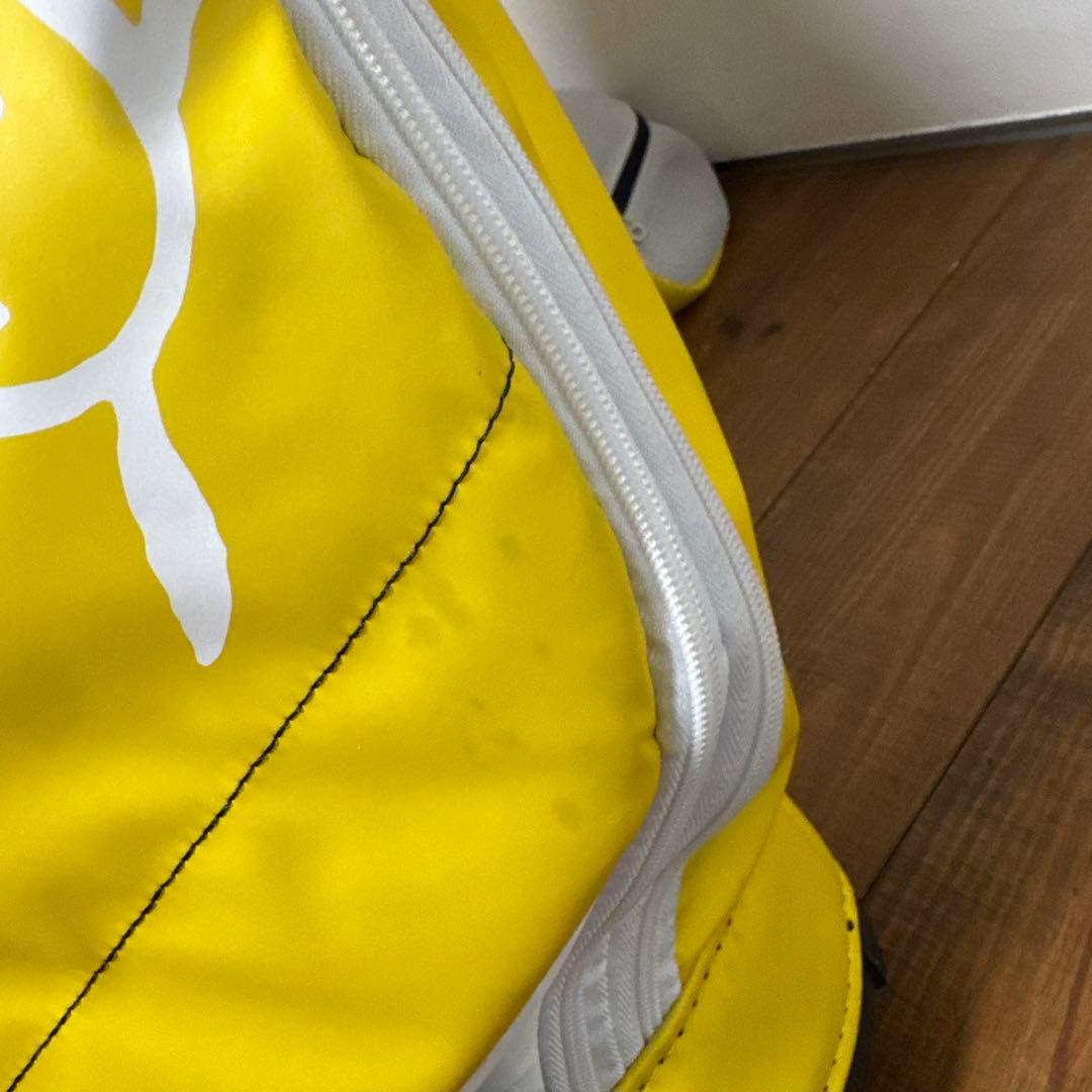 マンシングウェア　キャディバッグ　イエロー