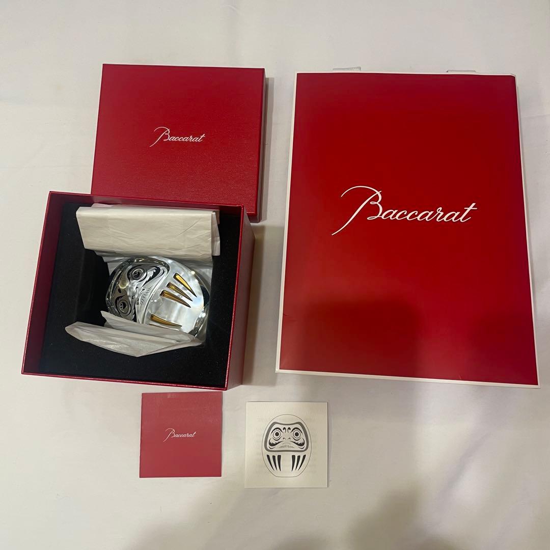 【花椿】バカラ　だるま　Baccarat 縁起物
