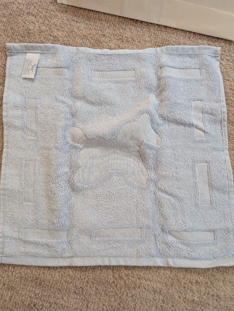 エルメス　ハンドタオル　タオルハンカチ　ベビータオル　3枚セット　新品　訳あり