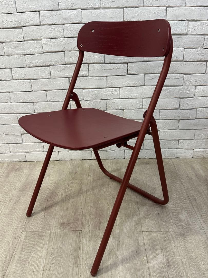 ⭐️全国送料無料】無印良品　MUJI パイプ　椅子　折りたたみ　チェア　2脚セット