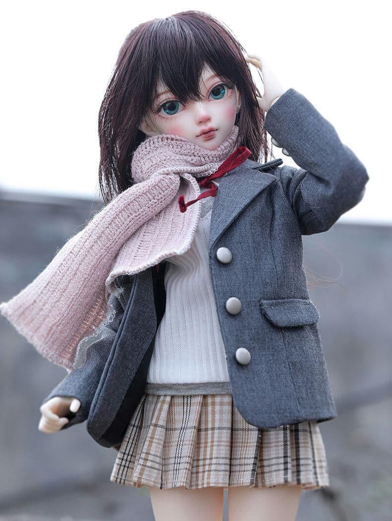 BJD 1/4 ドール本体　Kasa　球体関節人形 ハンドメイド