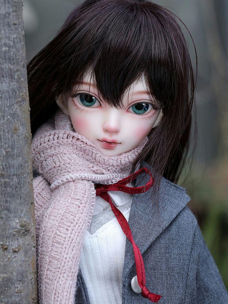 BJD 1/4 ドール本体　Kasa　球体関節人形 ハンドメイド