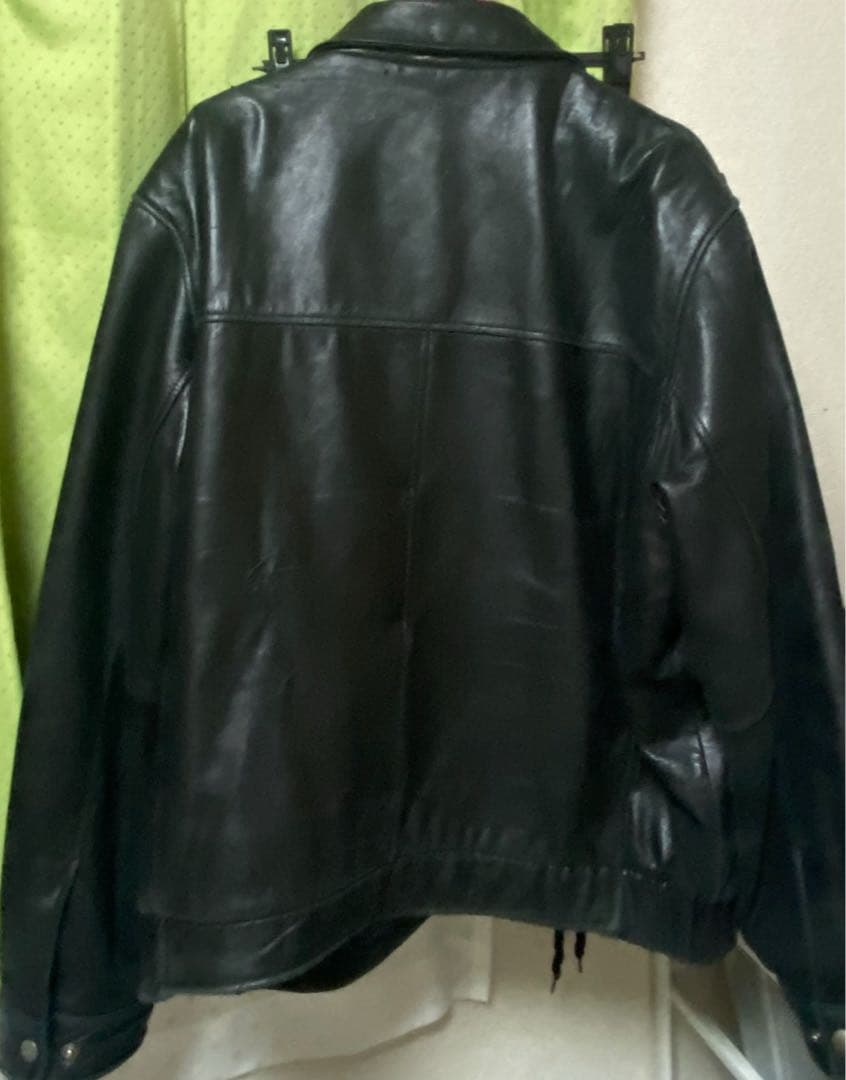 DOCKERSブラックレザージャケット
