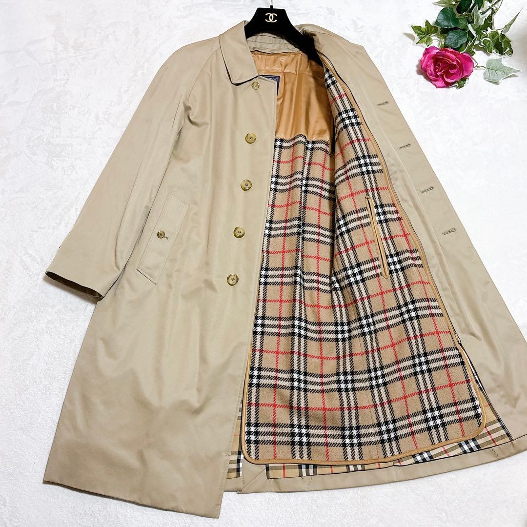 未使用✨　Burberrys ステンカラーコート　ライナー　ウール　ベージュ