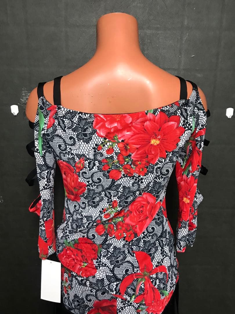 【エスパン】花柄トップス3571