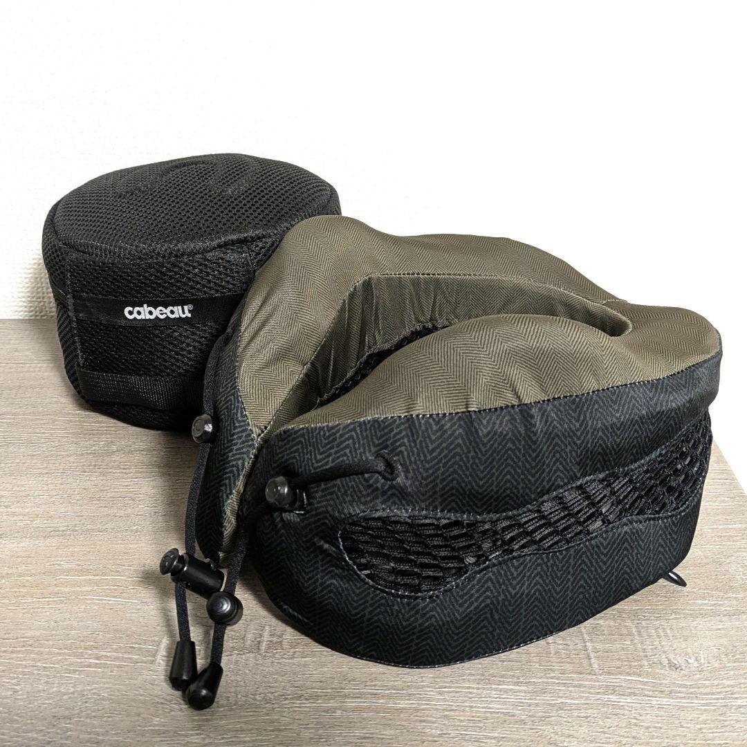 cabeau★カブー★エボリューションクール★ネックピロー★グレーブラック★