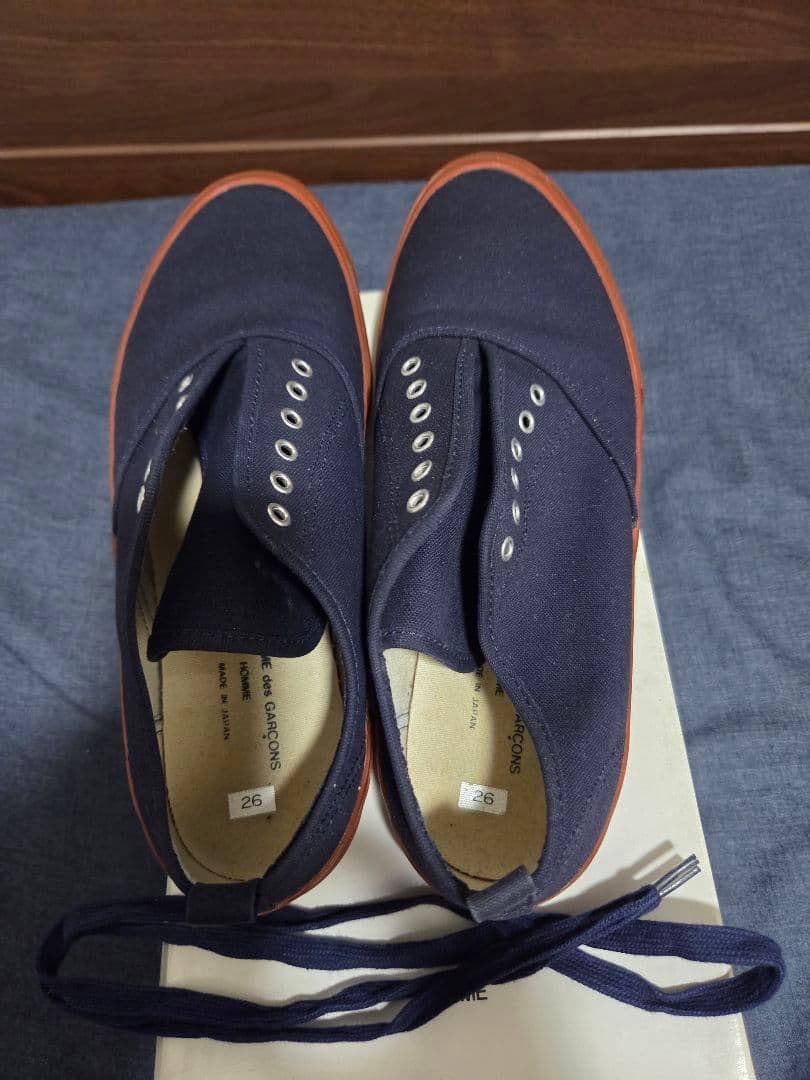 ほぼ未使用 コムデギャルソンオム スニーカー　26cm