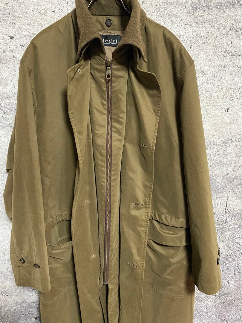 アレグリ　ウールライナー付きロングコート