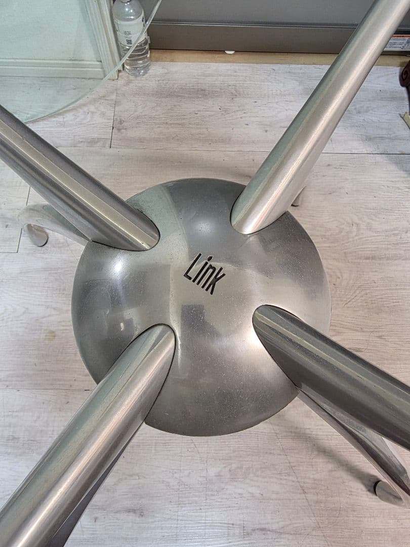 ★Hi K様購入専用ページ　アダル ADAL リンクテーブル　丸型ガラステーブル