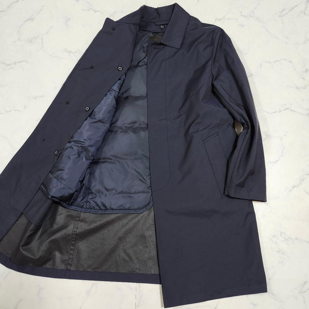 美品☆マッキントッシュロンドン　ダウンライナー付きステンカラーコート　38