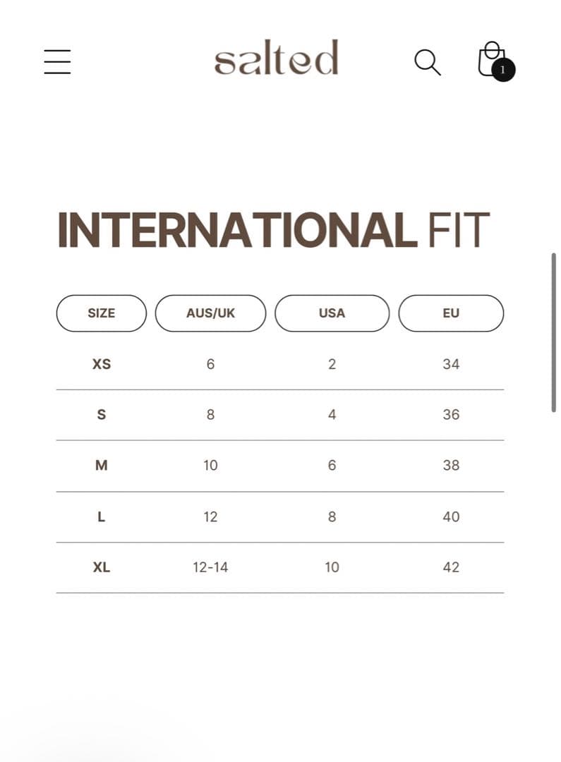 Salted Coralsands Tie upワンピース 水着　新品未使用