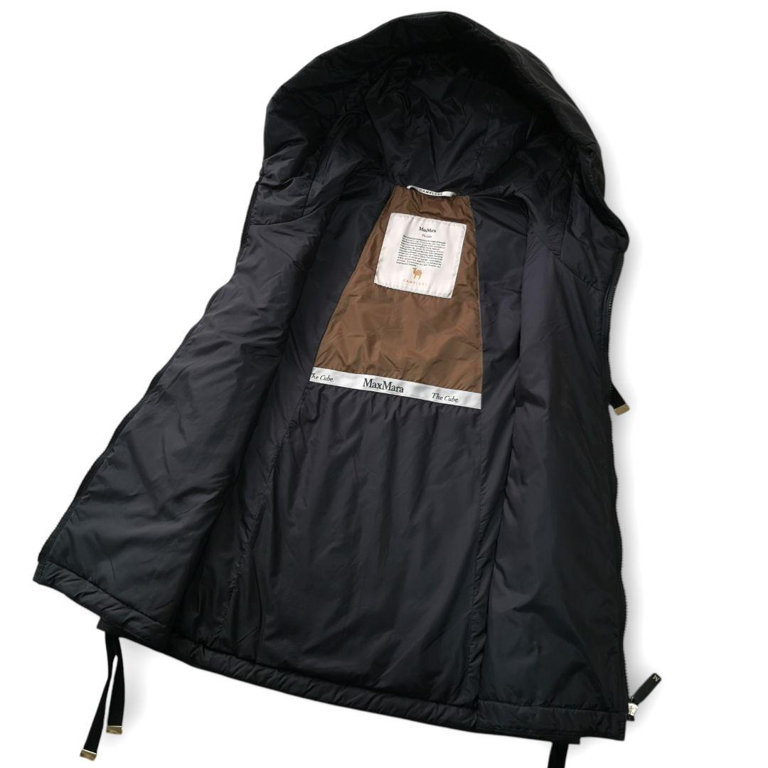 美品 Max Mara The Cube GREENGO ジレ ダウンベスト 黒