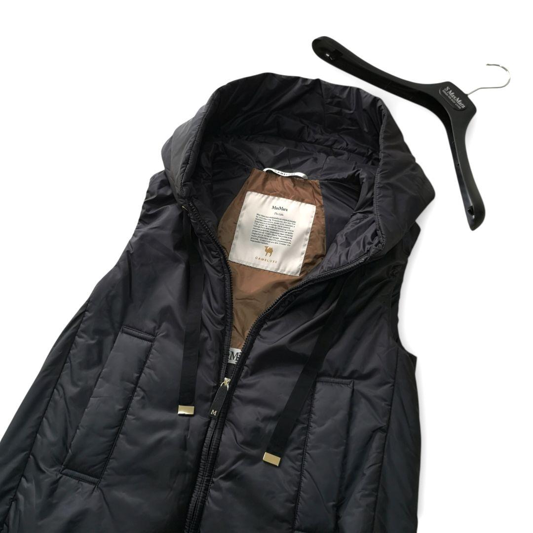 美品 Max Mara The Cube GREENGO ジレ ダウンベスト 黒