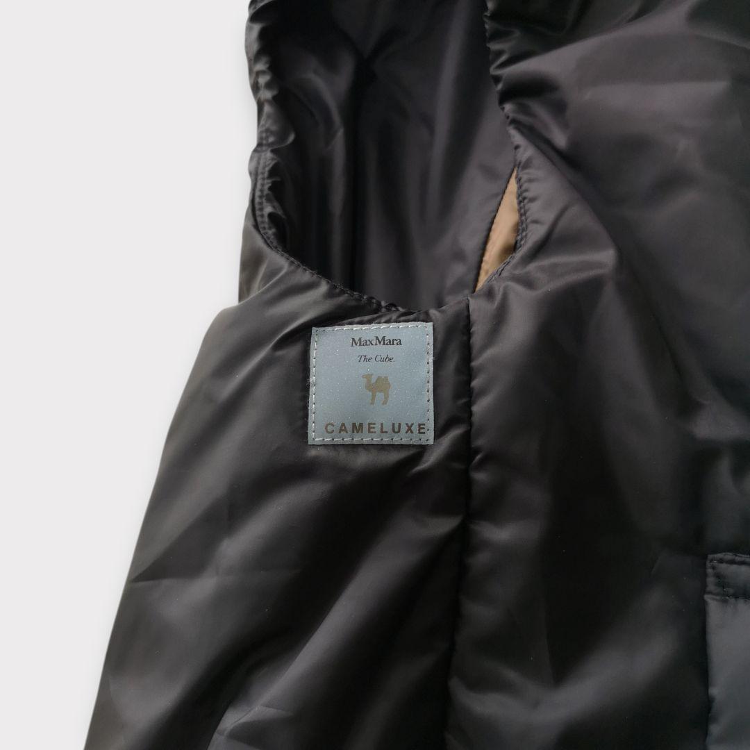 美品 Max Mara The Cube GREENGO ジレ ダウンベスト 黒