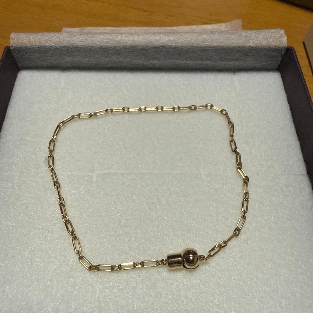 オレフィーチェ　K18YG アルコンテスリム ブレスレット 18cm