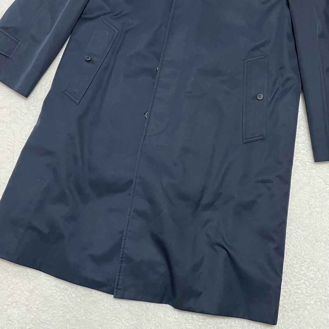 極美品 バーバリーズ トレンチコート ロング ネイビー ノバチェック ライナ