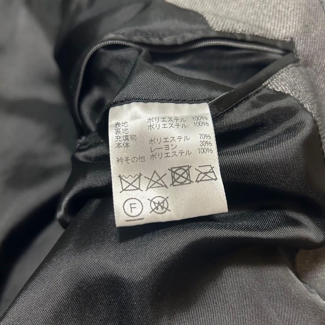 極美品　現行　ダーバン　ステンカラーコート　ブルゾン　 グレー　キルティング