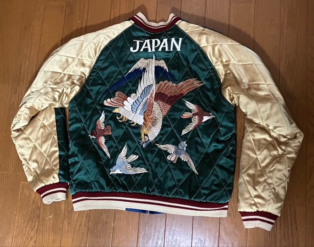 テーラー東洋　ガン虎スカジャン　M 綿入りリバーシブル