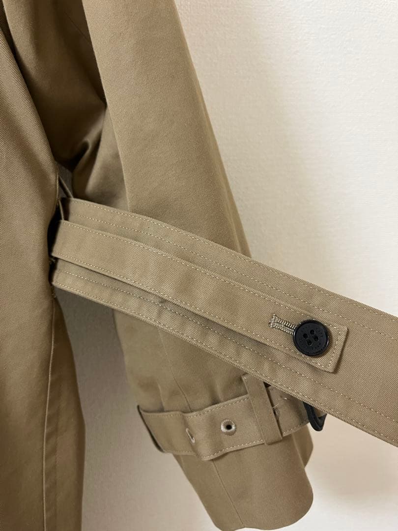 ハイクHYKE★ビッグフィット トレンチコート★ベージュ