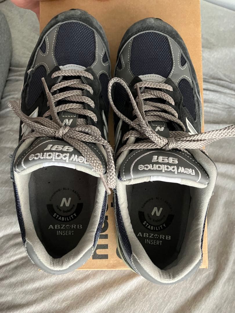 靴 newbalance m991NV