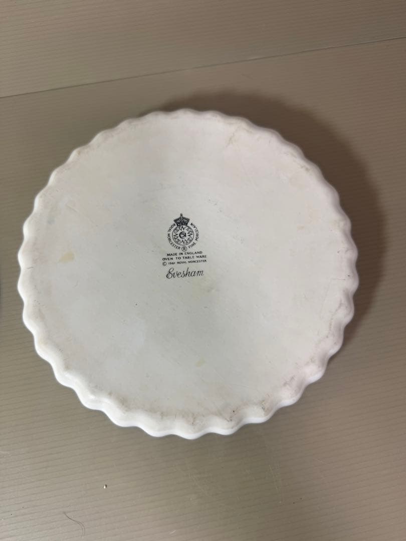 2763 ウェッジウッド皿1客　ロイヤルウースター皿1客　金彩