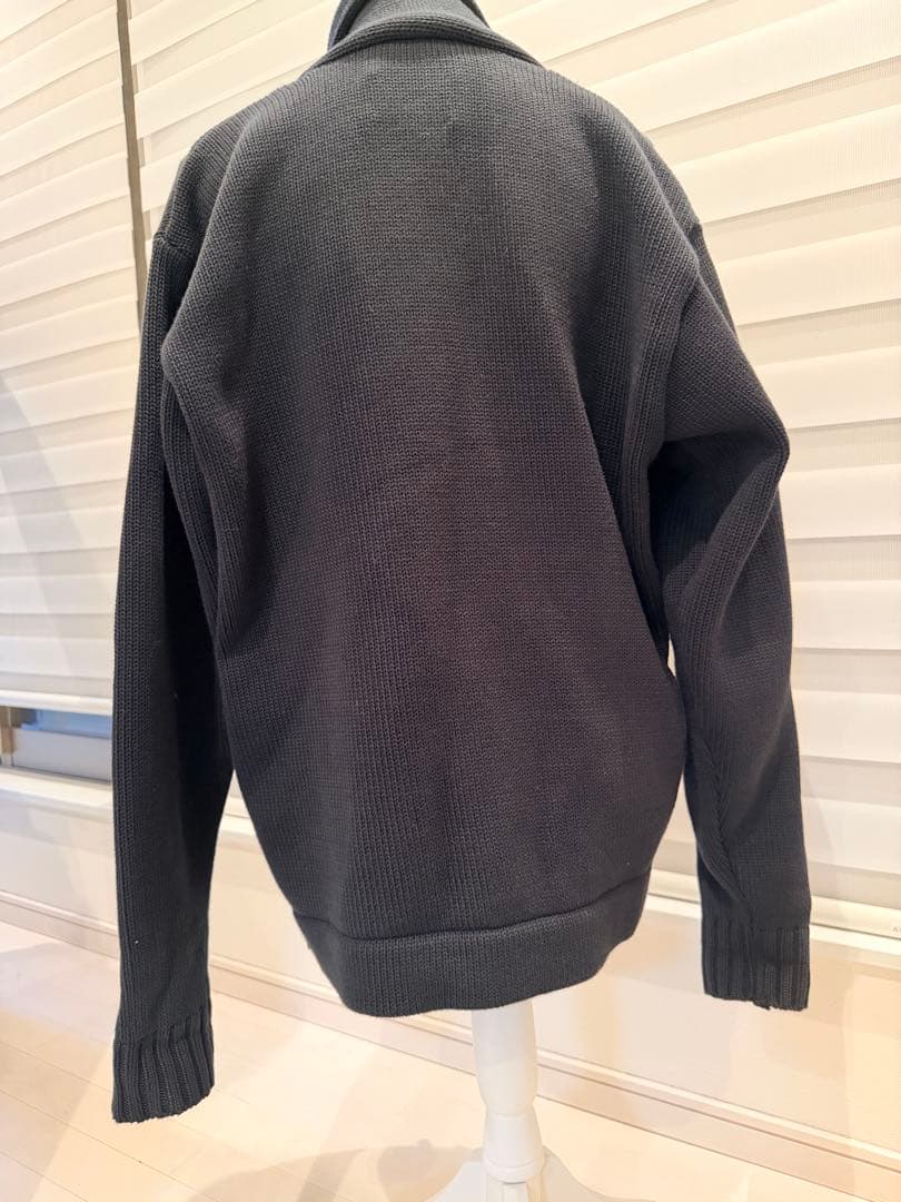 ACV-KN-H03 ショールカラー DOUBLE BREASTED KNIT