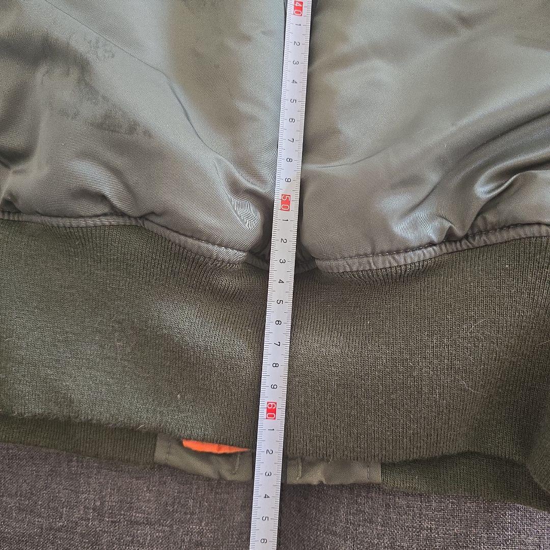 かなりや【希少】90s ALPHA USA製 黒タグ MA-１