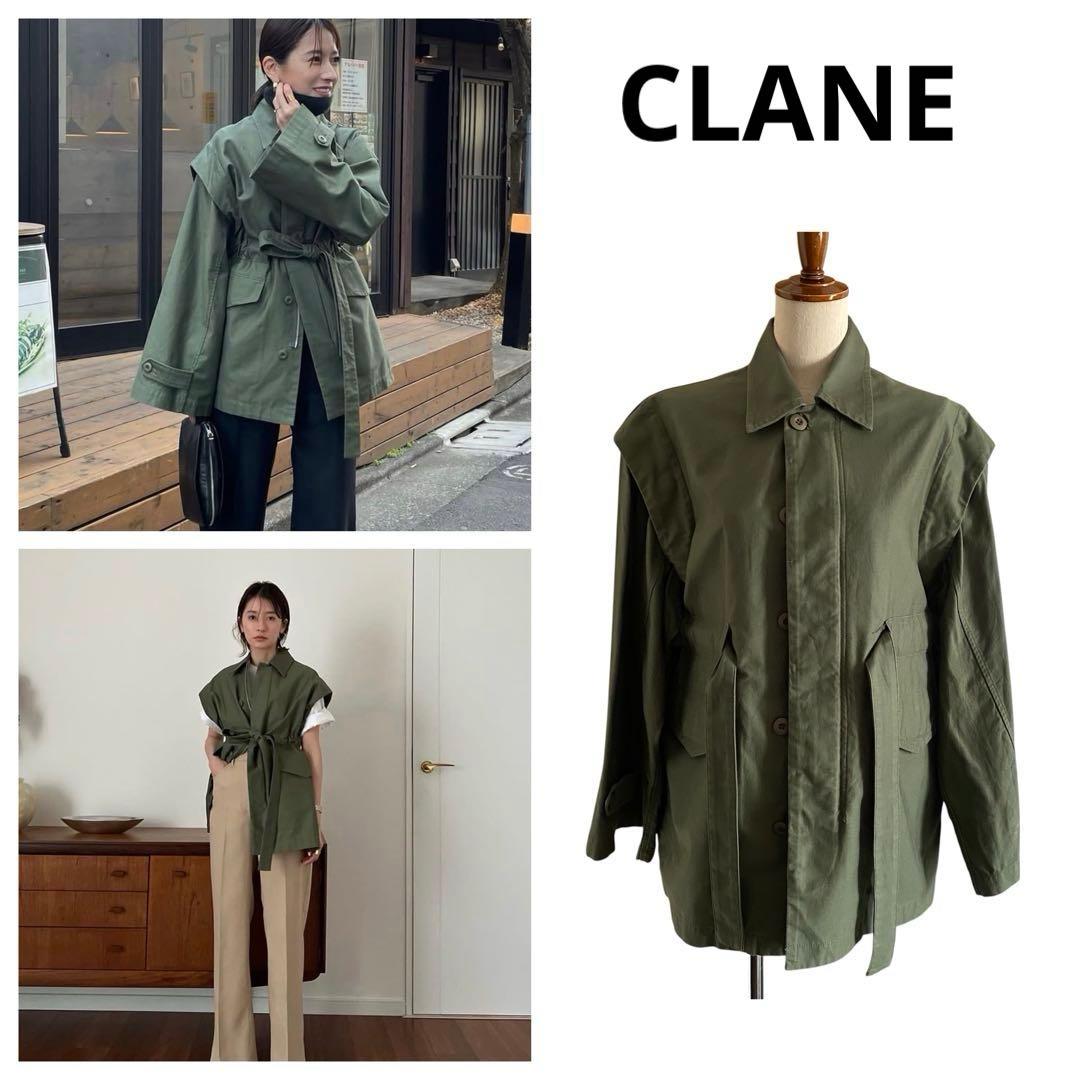 CLANE 2WAY MILITARY JACKETサイズ1