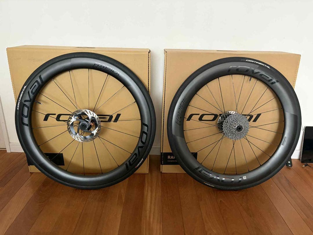 roval rapide disc clx2 クリンチャー　前後