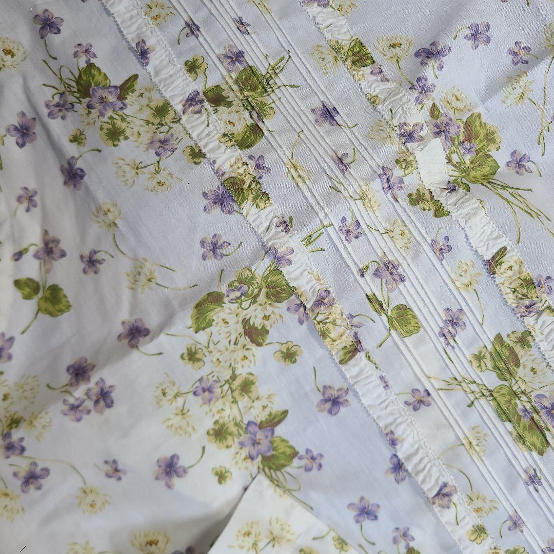 PINK HOUSE ピンクハウス　花柄エプロン