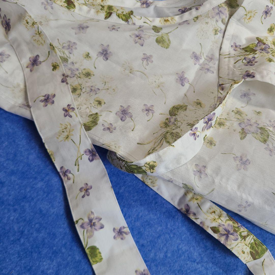 PINK HOUSE ピンクハウス　花柄エプロン