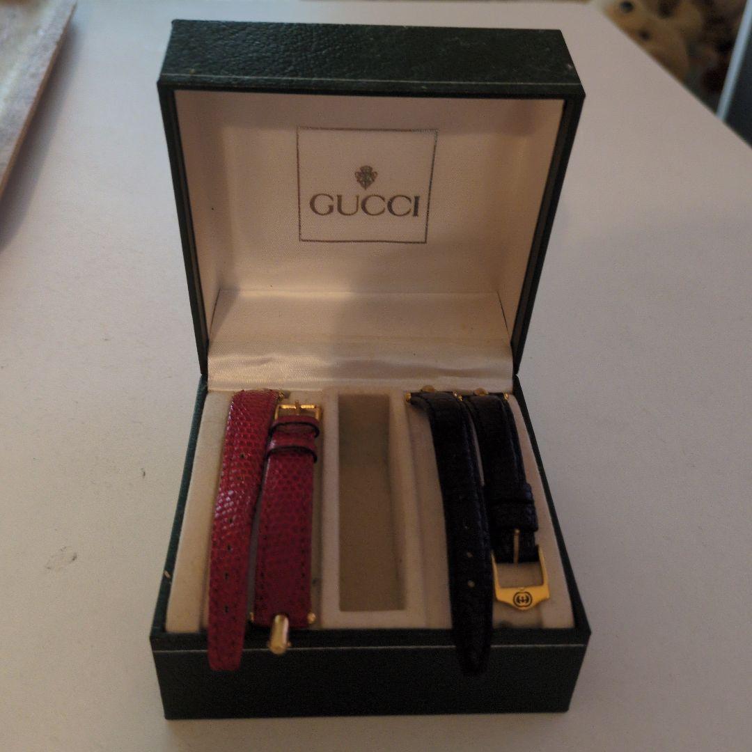 グッチ替えベルト レッド&ブラックのみ