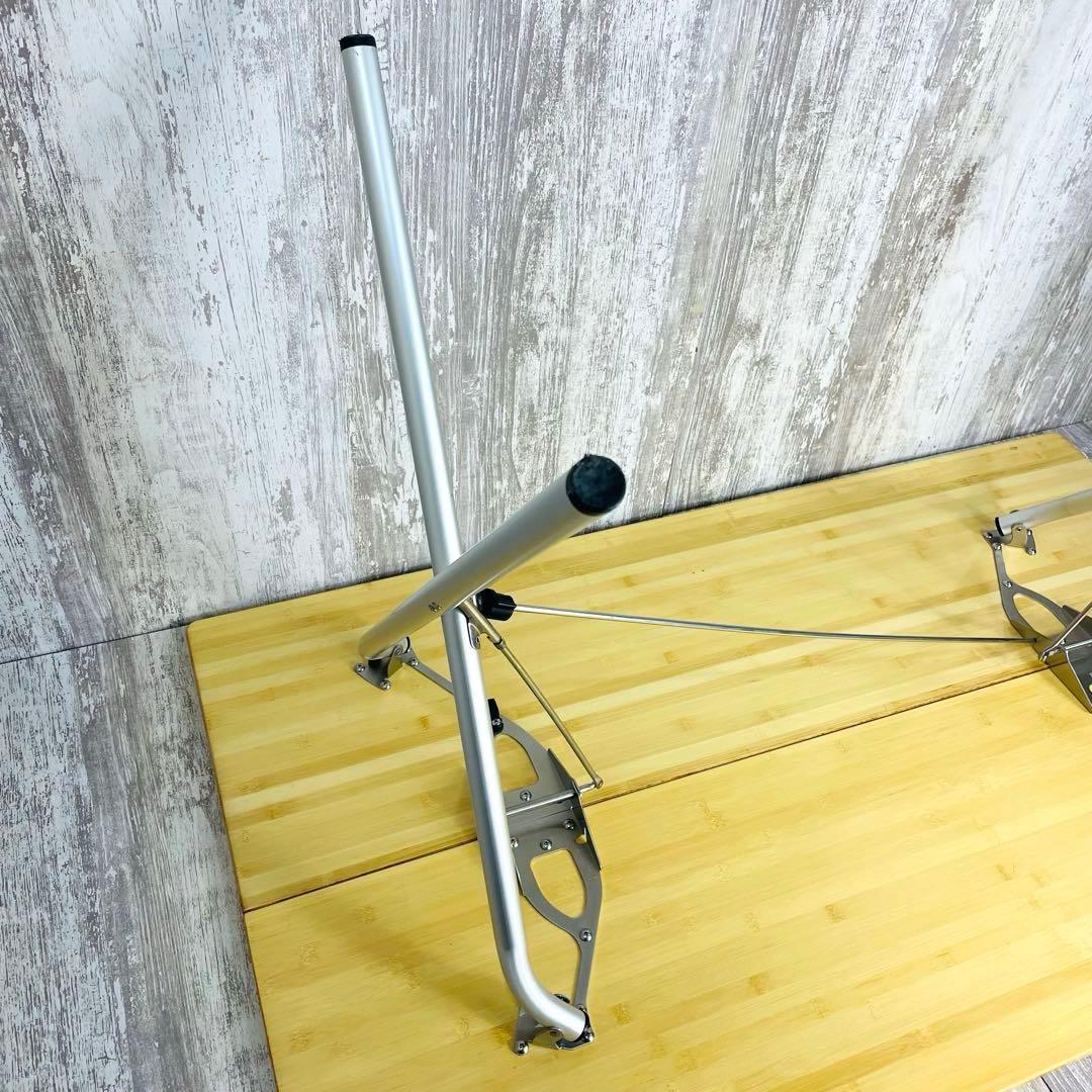 【美品】 peakワンアクションテーブル　竹 【ハイ&ロングタイプ】