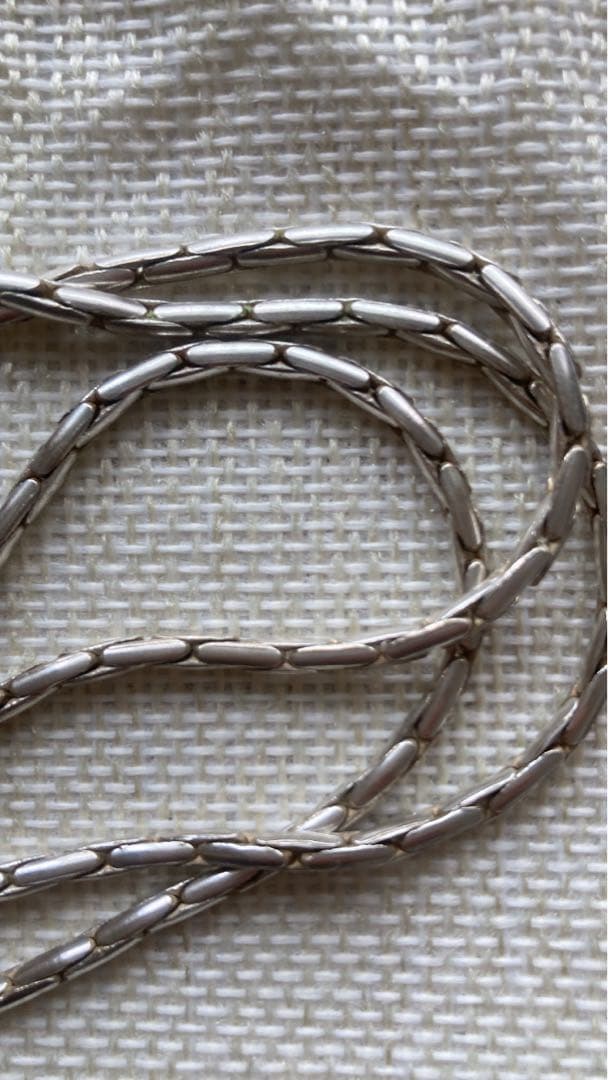 蛇 美品 ナバホ族 チェーンネックレス インディアンジュエリー