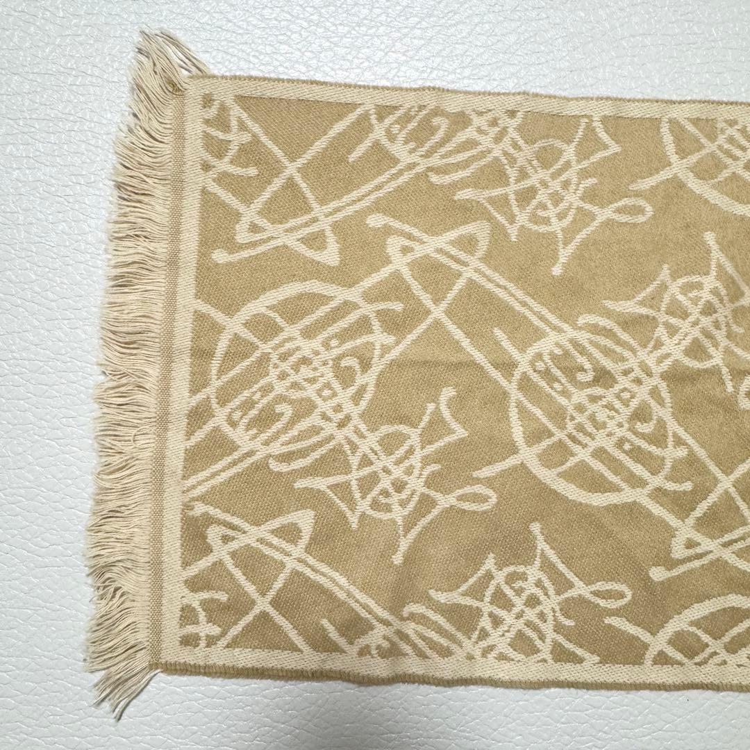 ヴィヴィアンウエストウッド　マフラー　オーブ　リバーシブル　イタリア製