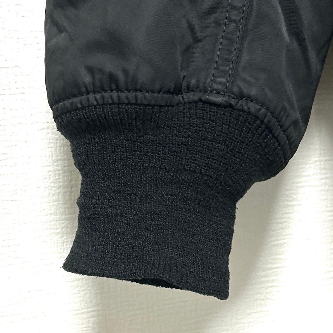 ALPHA　ニコアンド別注MA-1ボンバージャケット　中綿フライトブルゾン