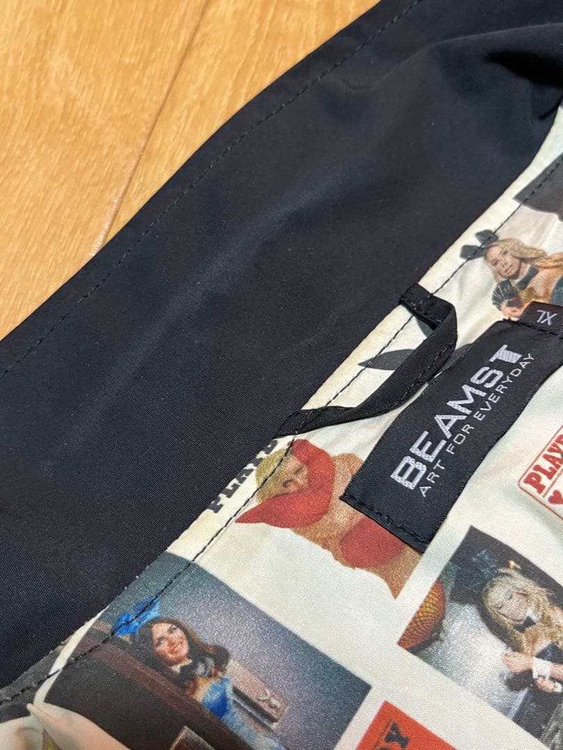 BEAMS PLAYBOY コーチジャケット