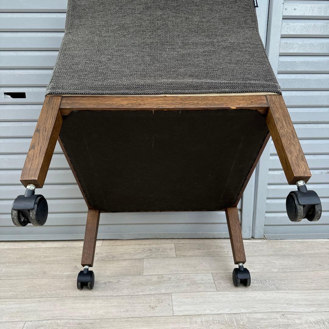 karimoku ダイニングチェアー　CU5100 キャスター付き　②