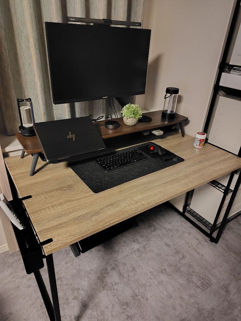 ナチュラルウッド パソコンデスク