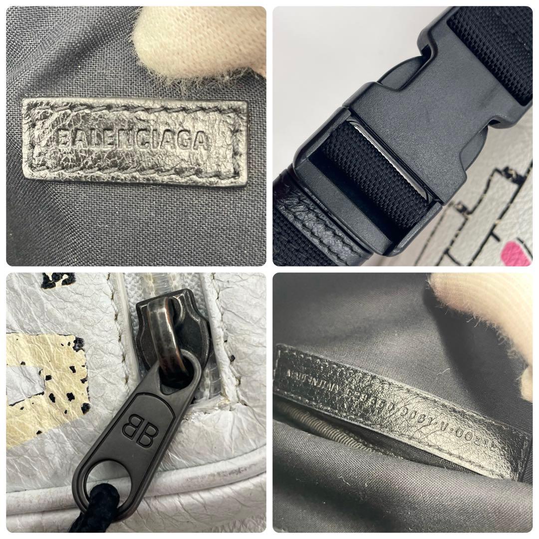 バレンシアガ グラフィティ RUE DE SÈVRESベルトバッグ クロスボディ