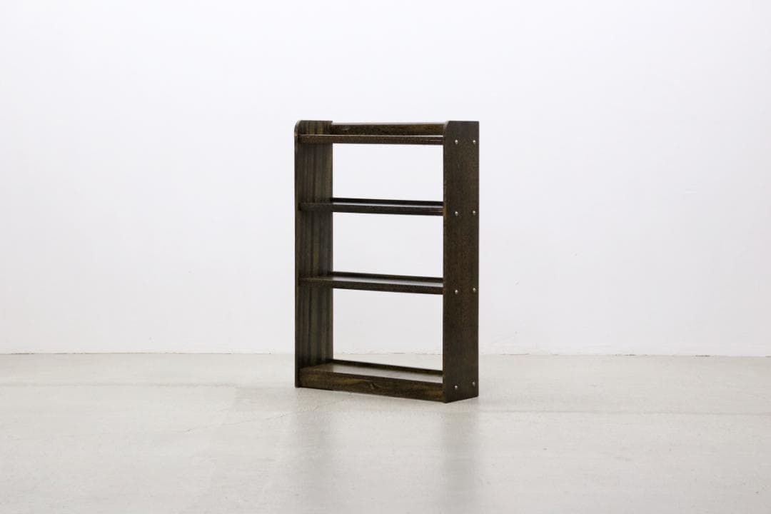 レトロ ラワン材 本棚 シェルフ 飾り棚 ラック 書庫 収納 ヴィンテ ージ