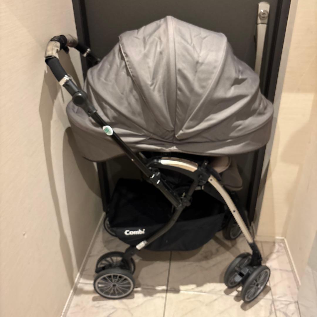 コンビ ベビーカー アンブレッタ 4キャス エッグクッション　セピアブラウン